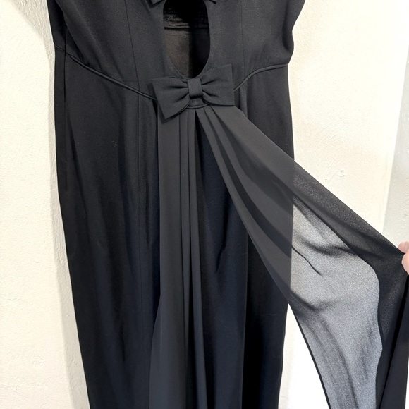 Vintage Jeffrey&Dara Evenings by Tom Barra -Elegant Classic Maxi Gown.Size 12 - Picture 5 of 13